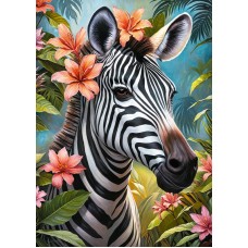 CherryPazzi, 31216, Леді Зебра, 1000 деталей