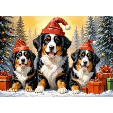 CherryPazzi, 31254, Святкові цуценята, 1000 деталей
