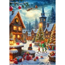 CherryPazzi, 31261, Помічники Санти, 1000 деталей