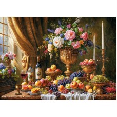 CherryPazzi, 50248, Стіл у стилі бароко, 2000 деталей