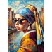 CherryPazzi, 30844, Дівчина з перлиною, 1000 деталей