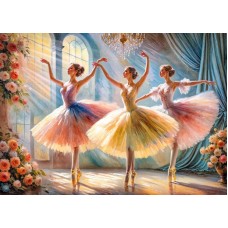 CherryPazzi, 31001, Балерини, 1000 деталей